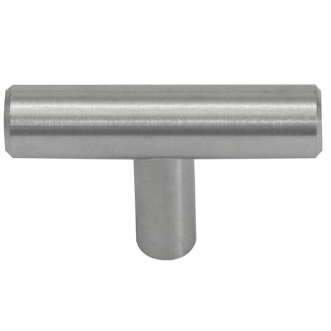 laurey melrose 2-in stainless steel rectangular modern cabinet knob|Laurey Melrose 2.